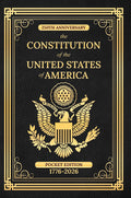 The Constitution of the United States — Pocket Edition (Black) + Free 10-Hour Audiobook & Founding Documents eBook