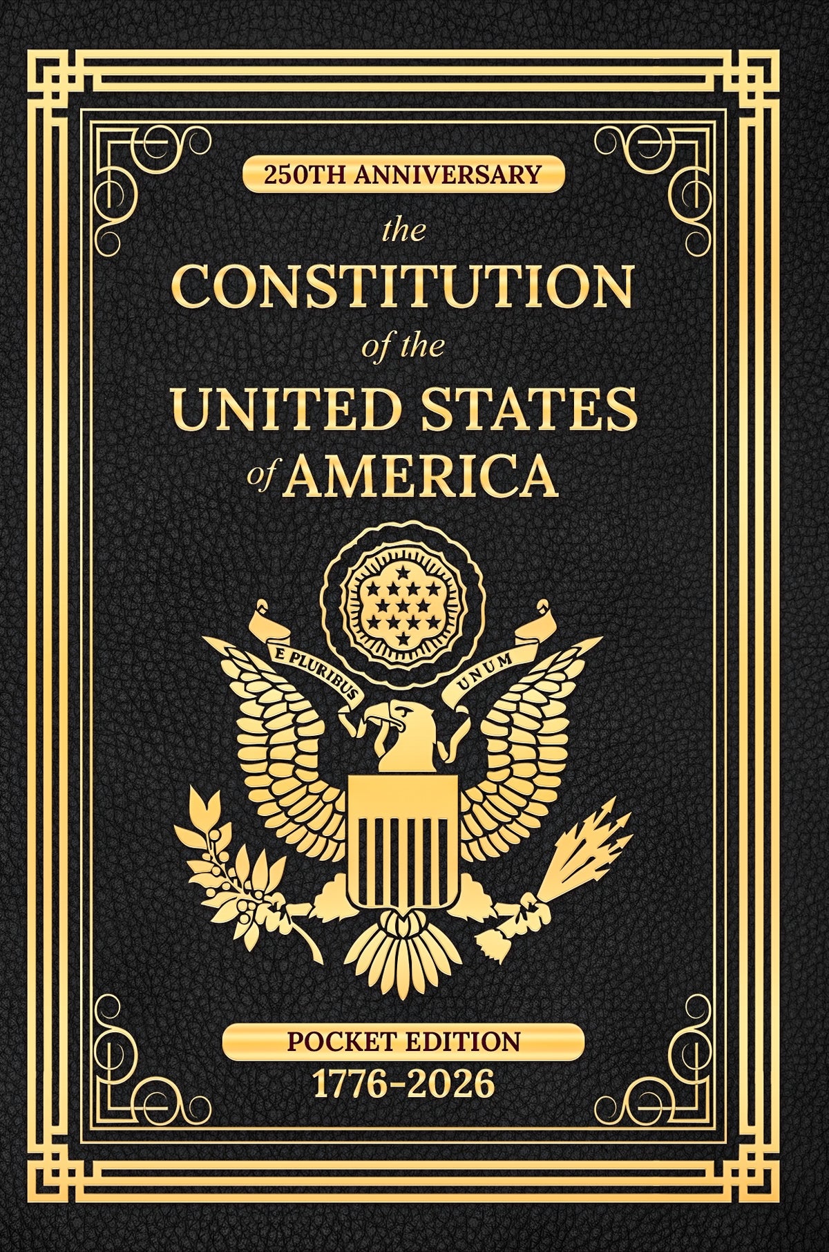 The Constitution of the United States — Pocket Edition (Black) + Free 10-Hour Audiobook & Founding Documents eBook