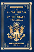 The Constitution of the United States — Pocket Edition (Navy Blue) + Free 10-Hour Audiobook & Founding Documents eBook